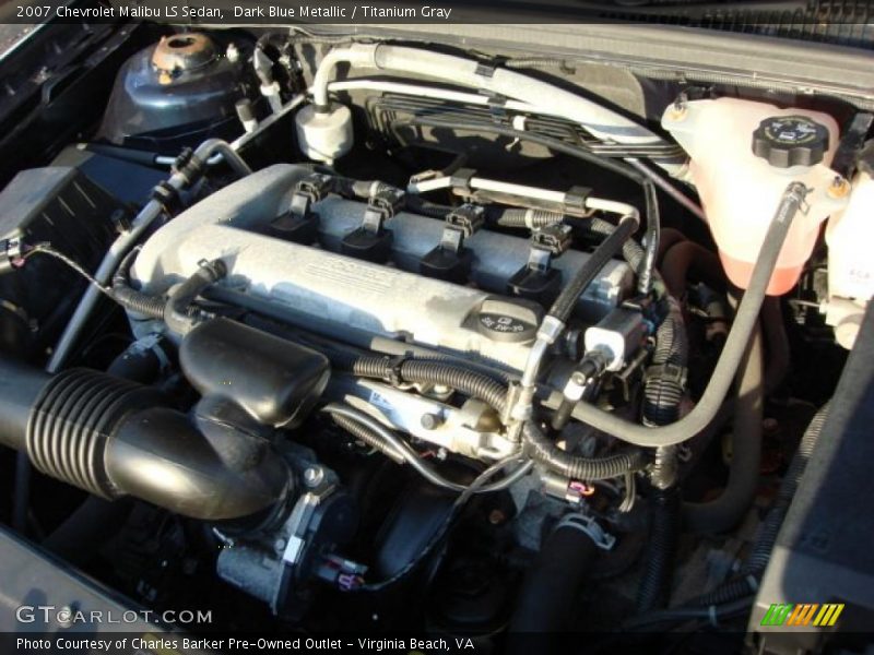  2007 Malibu LS Sedan Engine - 2.2 Liter DOHC 16-Valve ECOTEC 4 Cylinder