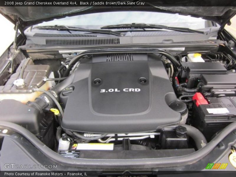  2008 Grand Cherokee Overland 4x4 Engine - 3.0 Liter SOHC VGT Turbo Diesel V6