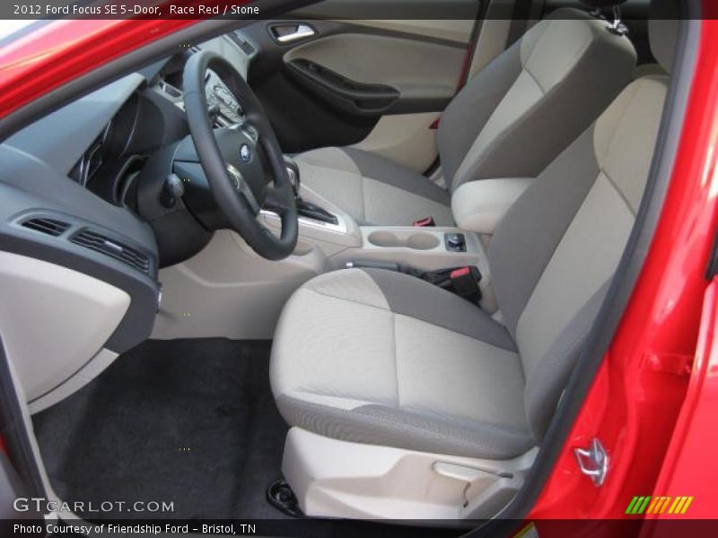  2012 Focus SE 5-Door Stone Interior