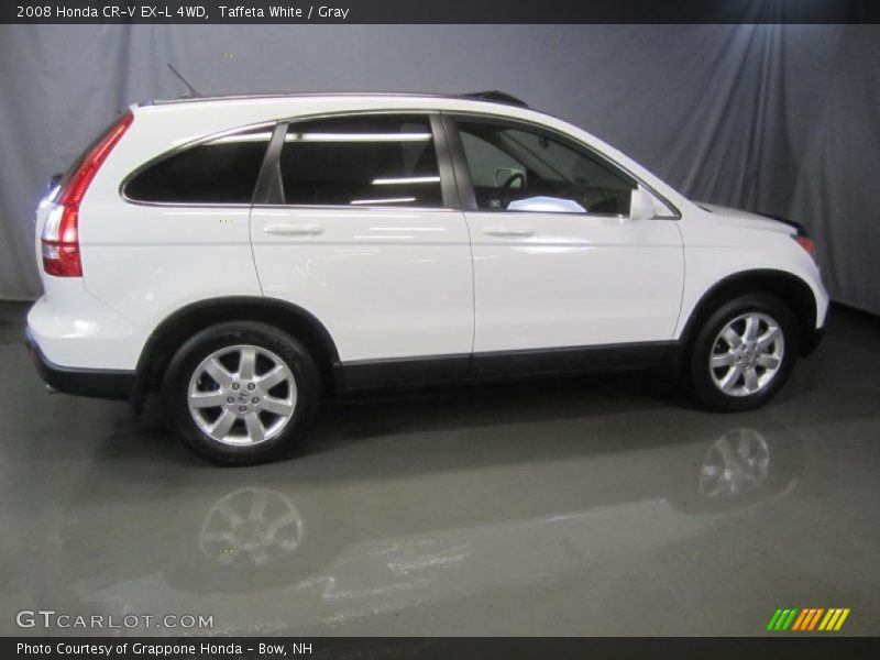 Taffeta White / Gray 2008 Honda CR-V EX-L 4WD