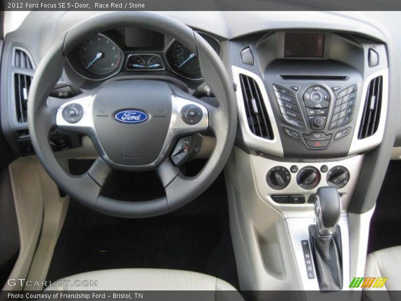 Dashboard of 2012 Focus SE 5-Door