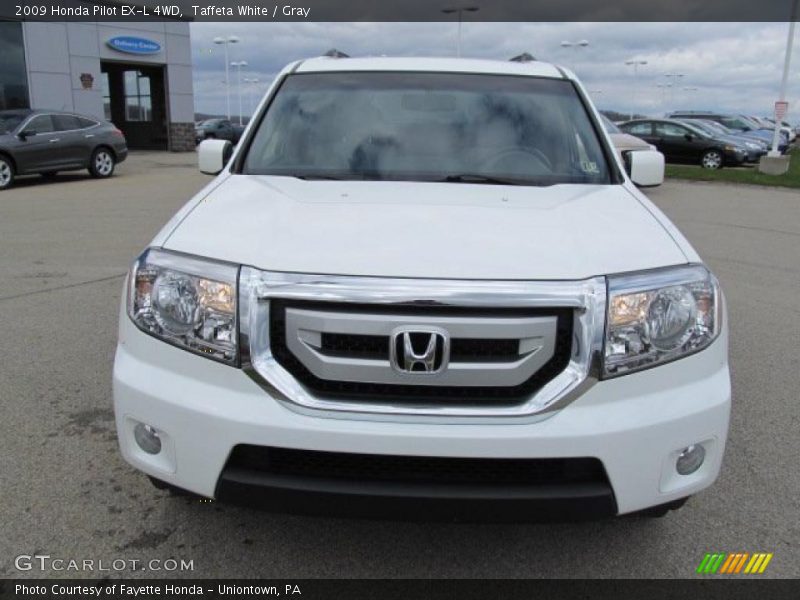 Taffeta White / Gray 2009 Honda Pilot EX-L 4WD