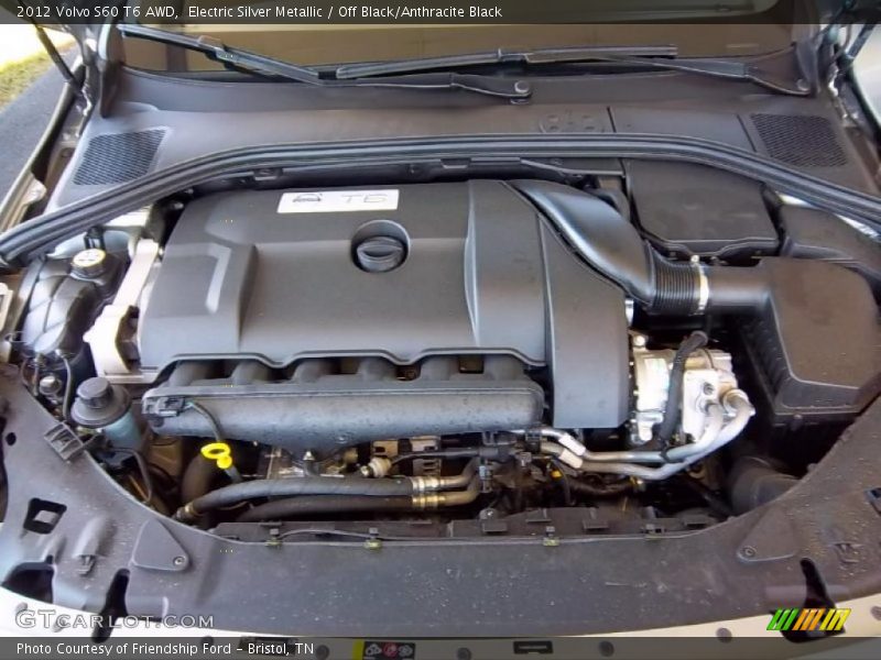  2012 S60 T6 AWD Engine - 3.0 Liter Turbocharged DOHC 24-Valve VVT Inline 6 Cylinder