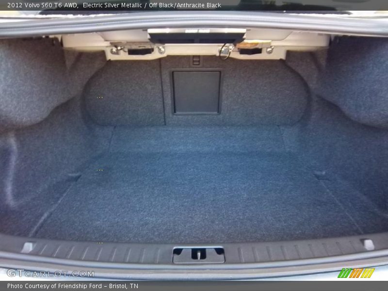 Electric Silver Metallic / Off Black/Anthracite Black 2012 Volvo S60 T6 AWD