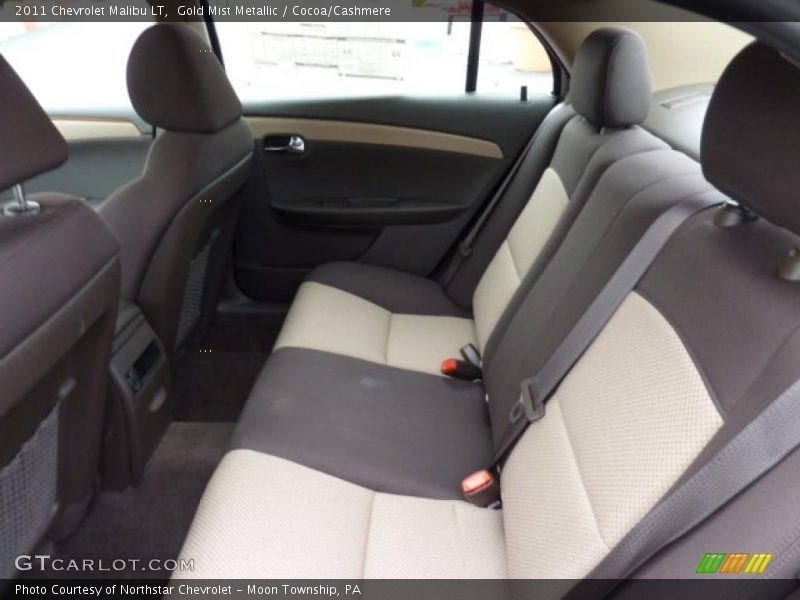 Gold Mist Metallic / Cocoa/Cashmere 2011 Chevrolet Malibu LT