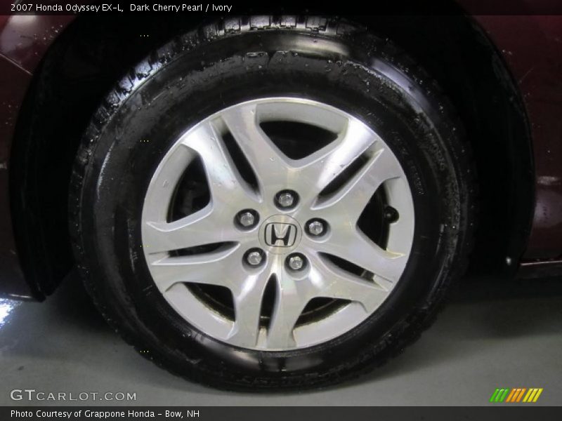 Dark Cherry Pearl / Ivory 2007 Honda Odyssey EX-L