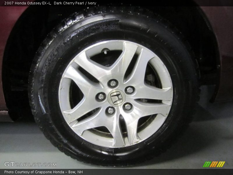 Dark Cherry Pearl / Ivory 2007 Honda Odyssey EX-L