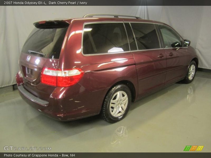 Dark Cherry Pearl / Ivory 2007 Honda Odyssey EX-L