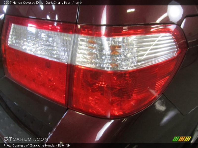 Dark Cherry Pearl / Ivory 2007 Honda Odyssey EX-L
