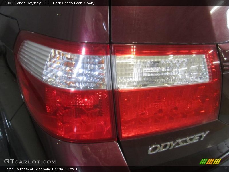Dark Cherry Pearl / Ivory 2007 Honda Odyssey EX-L