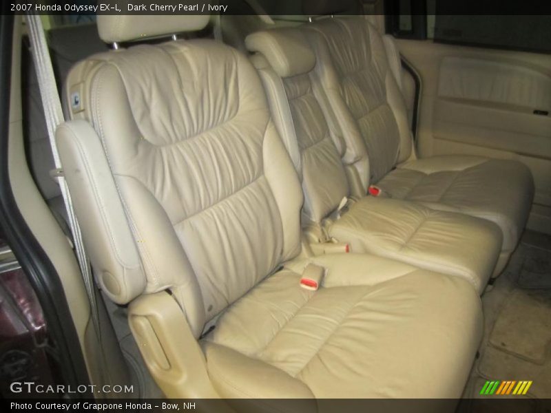 Dark Cherry Pearl / Ivory 2007 Honda Odyssey EX-L