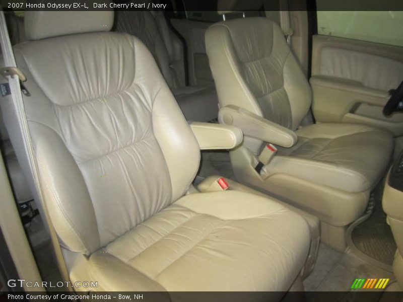 Dark Cherry Pearl / Ivory 2007 Honda Odyssey EX-L