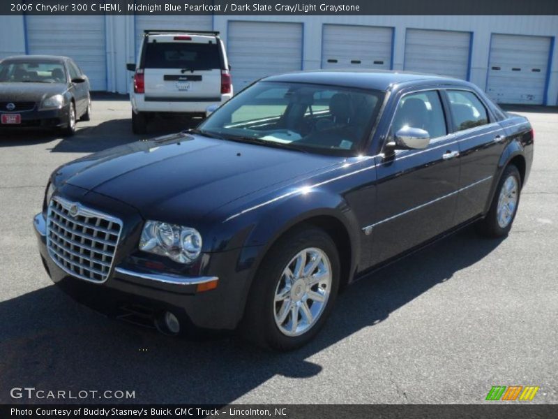 Midnight Blue Pearlcoat / Dark Slate Gray/Light Graystone 2006 Chrysler 300 C HEMI