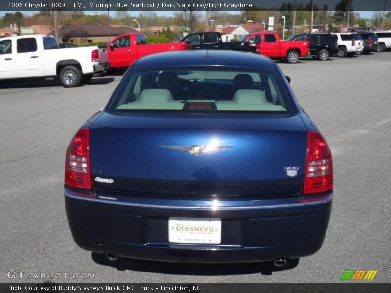 Midnight Blue Pearlcoat / Dark Slate Gray/Light Graystone 2006 Chrysler 300 C HEMI