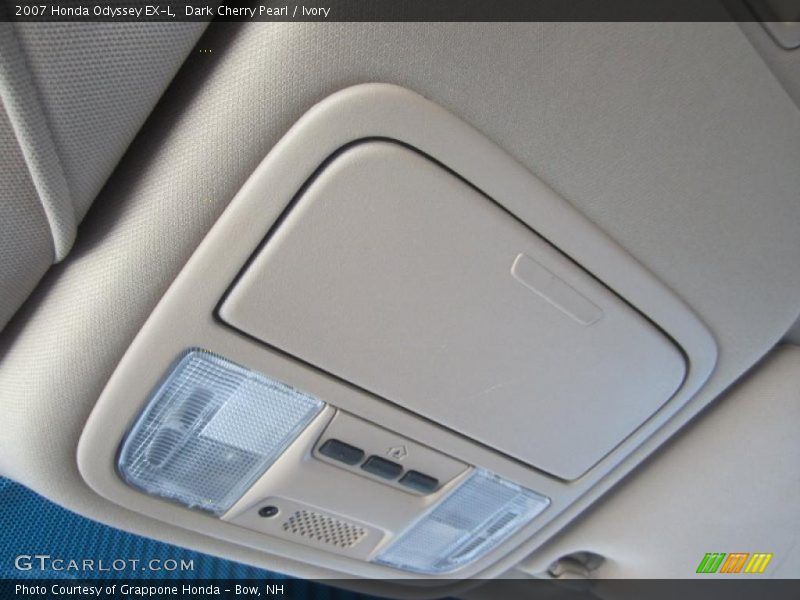 Dark Cherry Pearl / Ivory 2007 Honda Odyssey EX-L