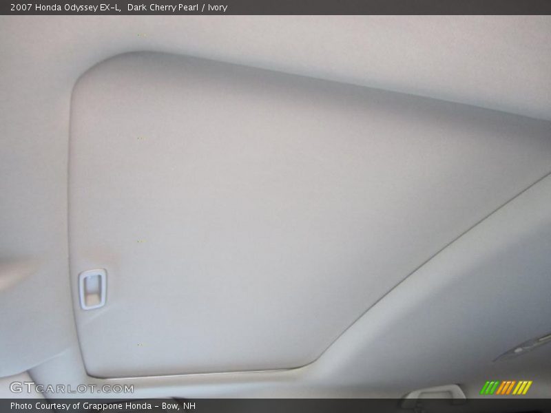 Dark Cherry Pearl / Ivory 2007 Honda Odyssey EX-L