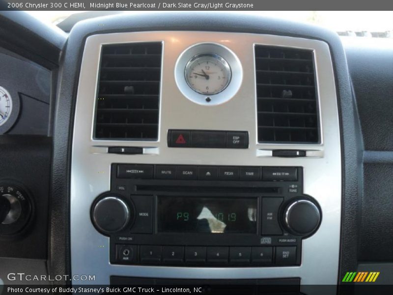 Midnight Blue Pearlcoat / Dark Slate Gray/Light Graystone 2006 Chrysler 300 C HEMI