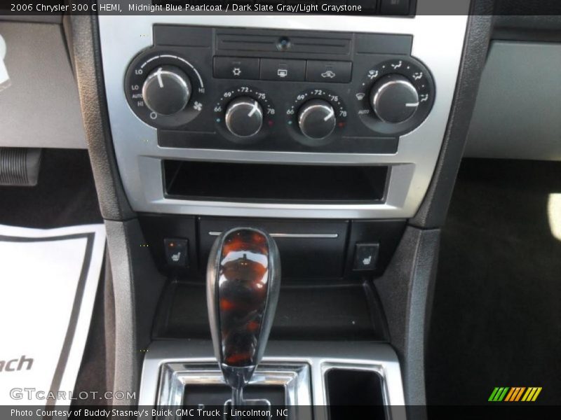 Midnight Blue Pearlcoat / Dark Slate Gray/Light Graystone 2006 Chrysler 300 C HEMI