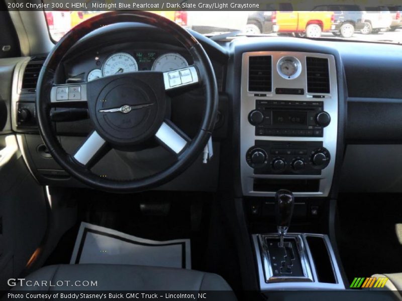 Midnight Blue Pearlcoat / Dark Slate Gray/Light Graystone 2006 Chrysler 300 C HEMI