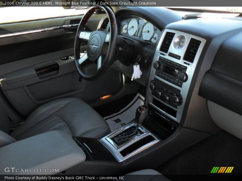 Midnight Blue Pearlcoat / Dark Slate Gray/Light Graystone 2006 Chrysler 300 C HEMI