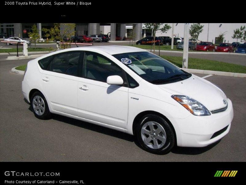 Super White / Bisque 2008 Toyota Prius Hybrid