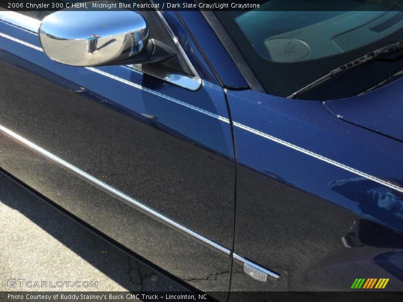 Midnight Blue Pearlcoat / Dark Slate Gray/Light Graystone 2006 Chrysler 300 C HEMI