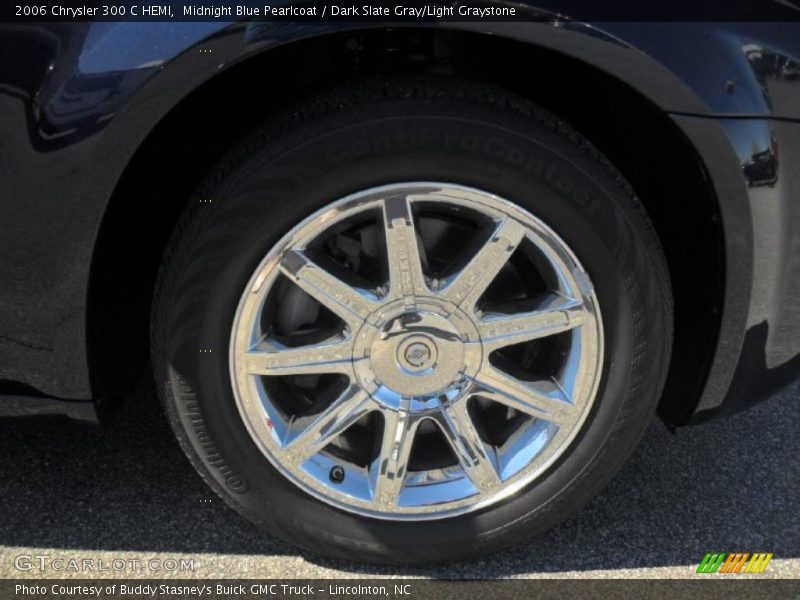 Midnight Blue Pearlcoat / Dark Slate Gray/Light Graystone 2006 Chrysler 300 C HEMI