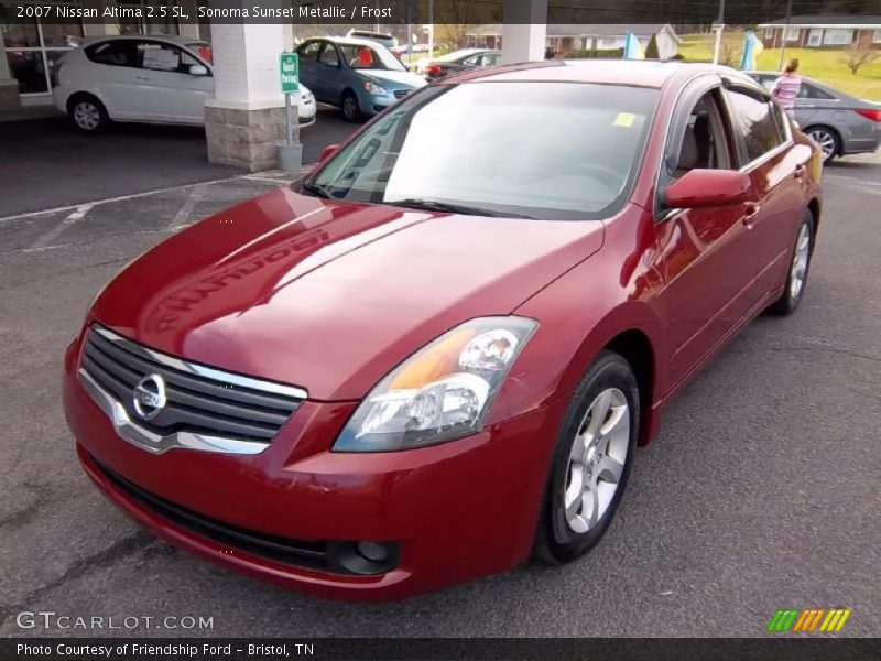 Front 3/4 View of 2007 Altima 2.5 SL