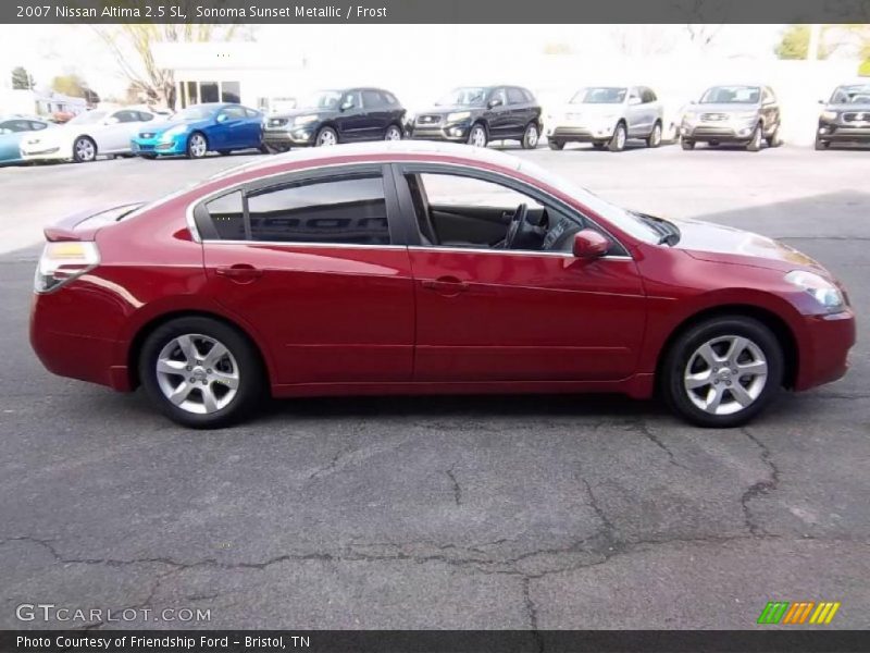Sonoma Sunset Metallic / Frost 2007 Nissan Altima 2.5 SL
