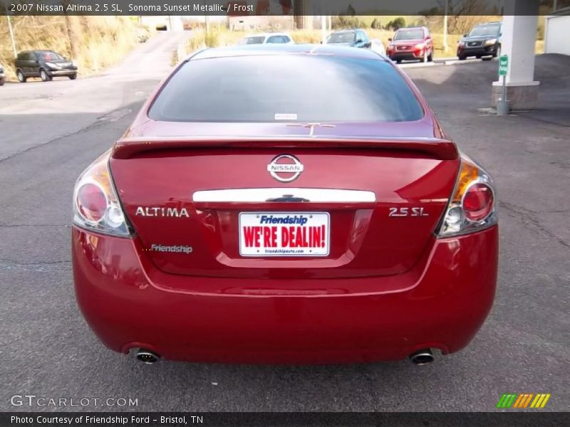 Sonoma Sunset Metallic / Frost 2007 Nissan Altima 2.5 SL
