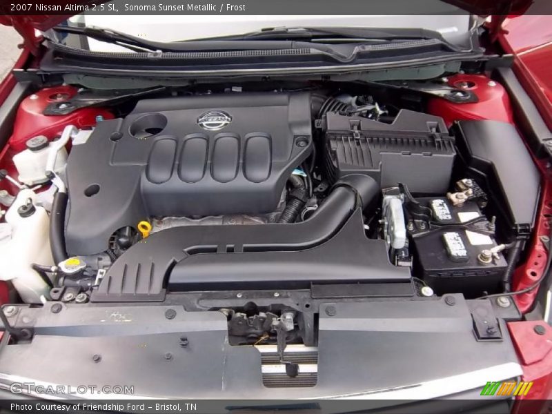  2007 Altima 2.5 SL Engine - 2.5 Liter DOHC 16-Valve VVT 4 Cylinder