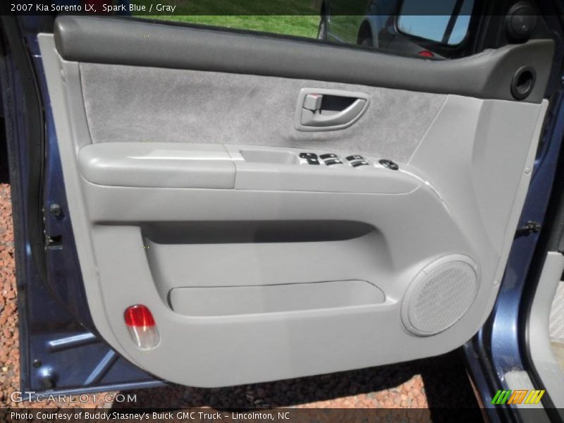Spark Blue / Gray 2007 Kia Sorento LX