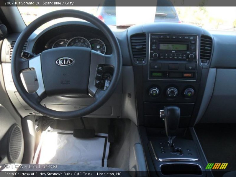 Spark Blue / Gray 2007 Kia Sorento LX