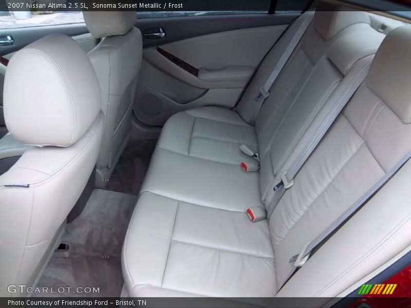  2007 Altima 2.5 SL Frost Interior