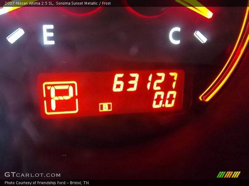 Sonoma Sunset Metallic / Frost 2007 Nissan Altima 2.5 SL