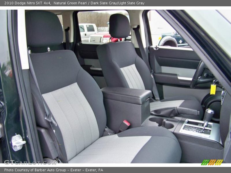 Natural Green Pearl / Dark Slate Gray/Light Slate Gray 2010 Dodge Nitro SXT 4x4