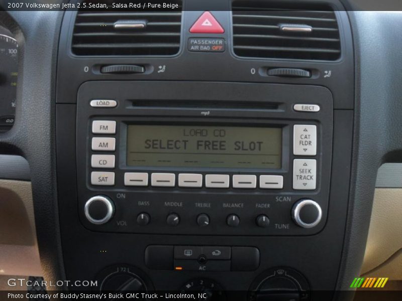 Salsa Red / Pure Beige 2007 Volkswagen Jetta 2.5 Sedan