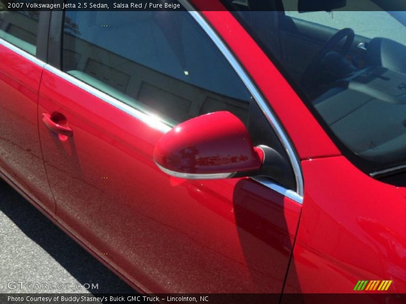 Salsa Red / Pure Beige 2007 Volkswagen Jetta 2.5 Sedan