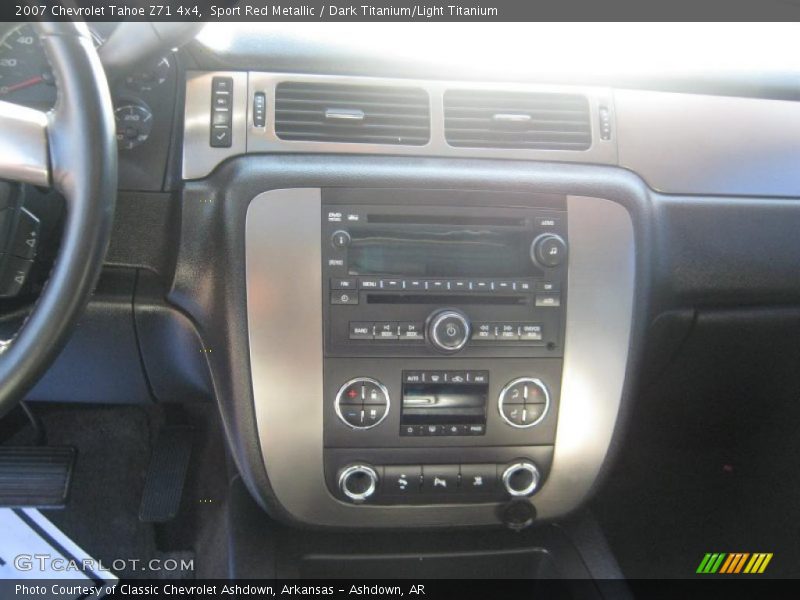 Sport Red Metallic / Dark Titanium/Light Titanium 2007 Chevrolet Tahoe Z71 4x4