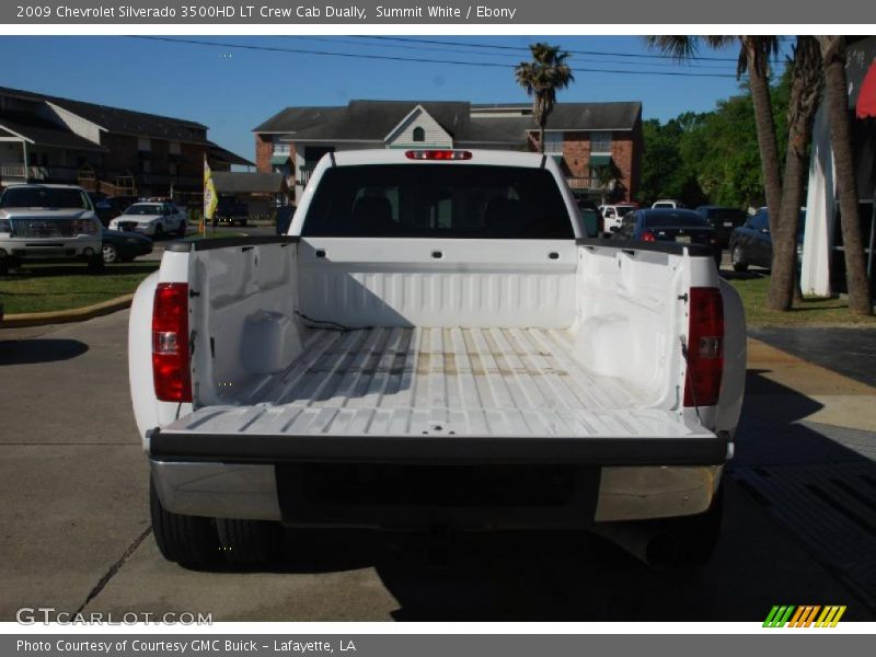 Summit White / Ebony 2009 Chevrolet Silverado 3500HD LT Crew Cab Dually