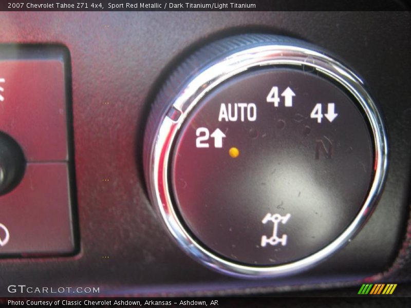 Sport Red Metallic / Dark Titanium/Light Titanium 2007 Chevrolet Tahoe Z71 4x4