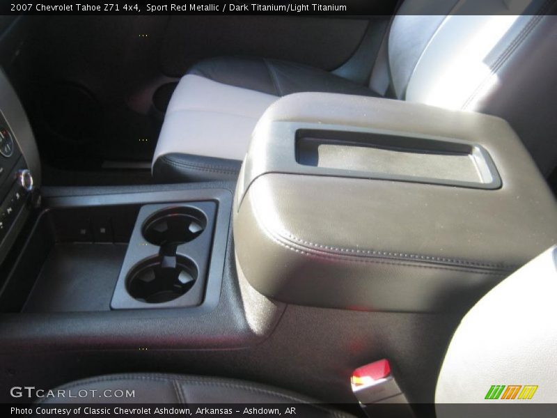 Sport Red Metallic / Dark Titanium/Light Titanium 2007 Chevrolet Tahoe Z71 4x4