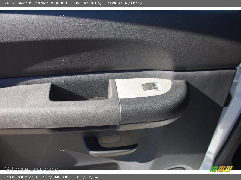 Summit White / Ebony 2009 Chevrolet Silverado 3500HD LT Crew Cab Dually