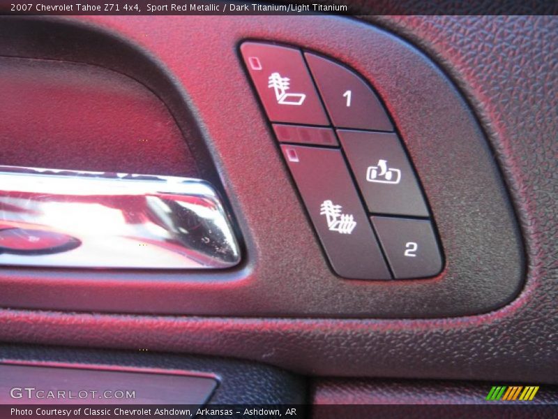 Sport Red Metallic / Dark Titanium/Light Titanium 2007 Chevrolet Tahoe Z71 4x4