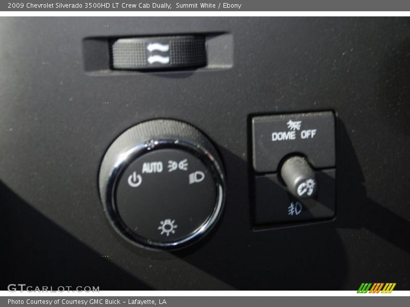 Summit White / Ebony 2009 Chevrolet Silverado 3500HD LT Crew Cab Dually