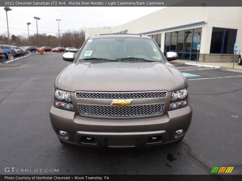 Mocha Steel Metallic / Light Cashmere/Dark Cashmere 2011 Chevrolet Suburban LTZ 4x4