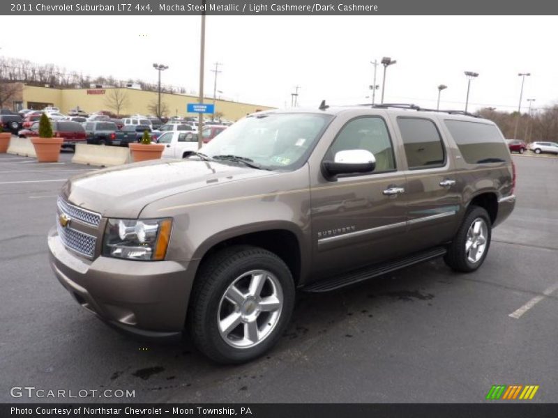 Mocha Steel Metallic / Light Cashmere/Dark Cashmere 2011 Chevrolet Suburban LTZ 4x4