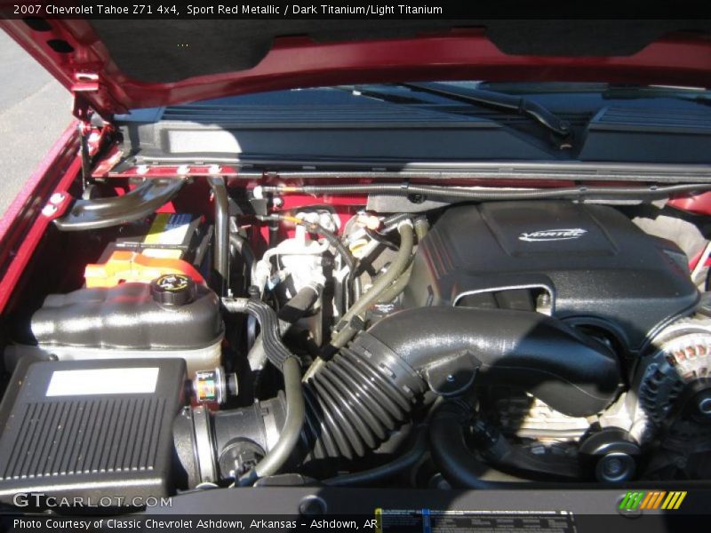 Sport Red Metallic / Dark Titanium/Light Titanium 2007 Chevrolet Tahoe Z71 4x4