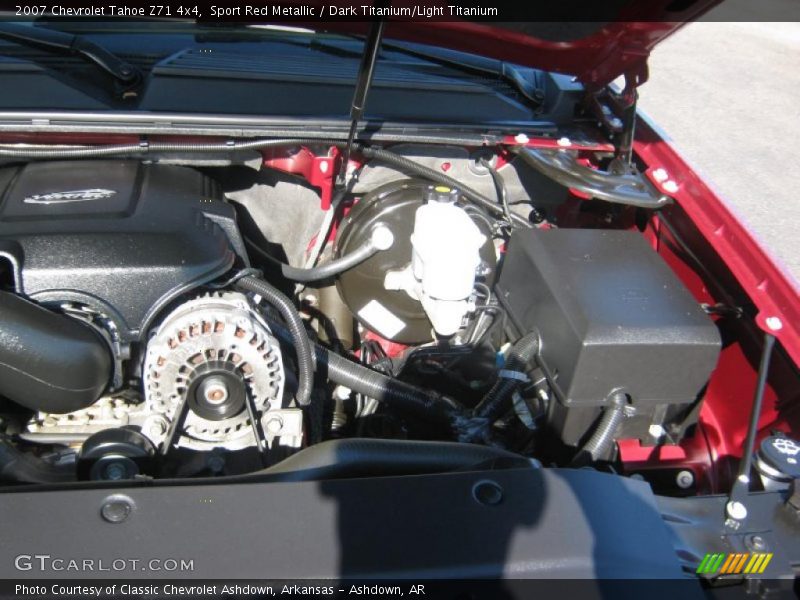 Sport Red Metallic / Dark Titanium/Light Titanium 2007 Chevrolet Tahoe Z71 4x4