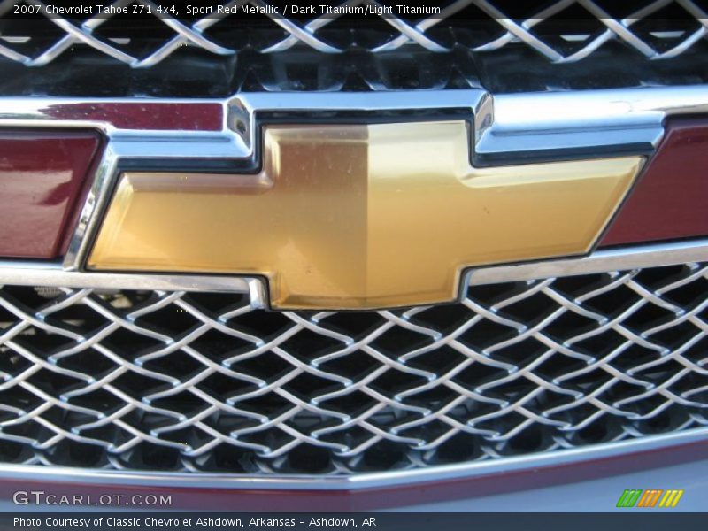 Sport Red Metallic / Dark Titanium/Light Titanium 2007 Chevrolet Tahoe Z71 4x4